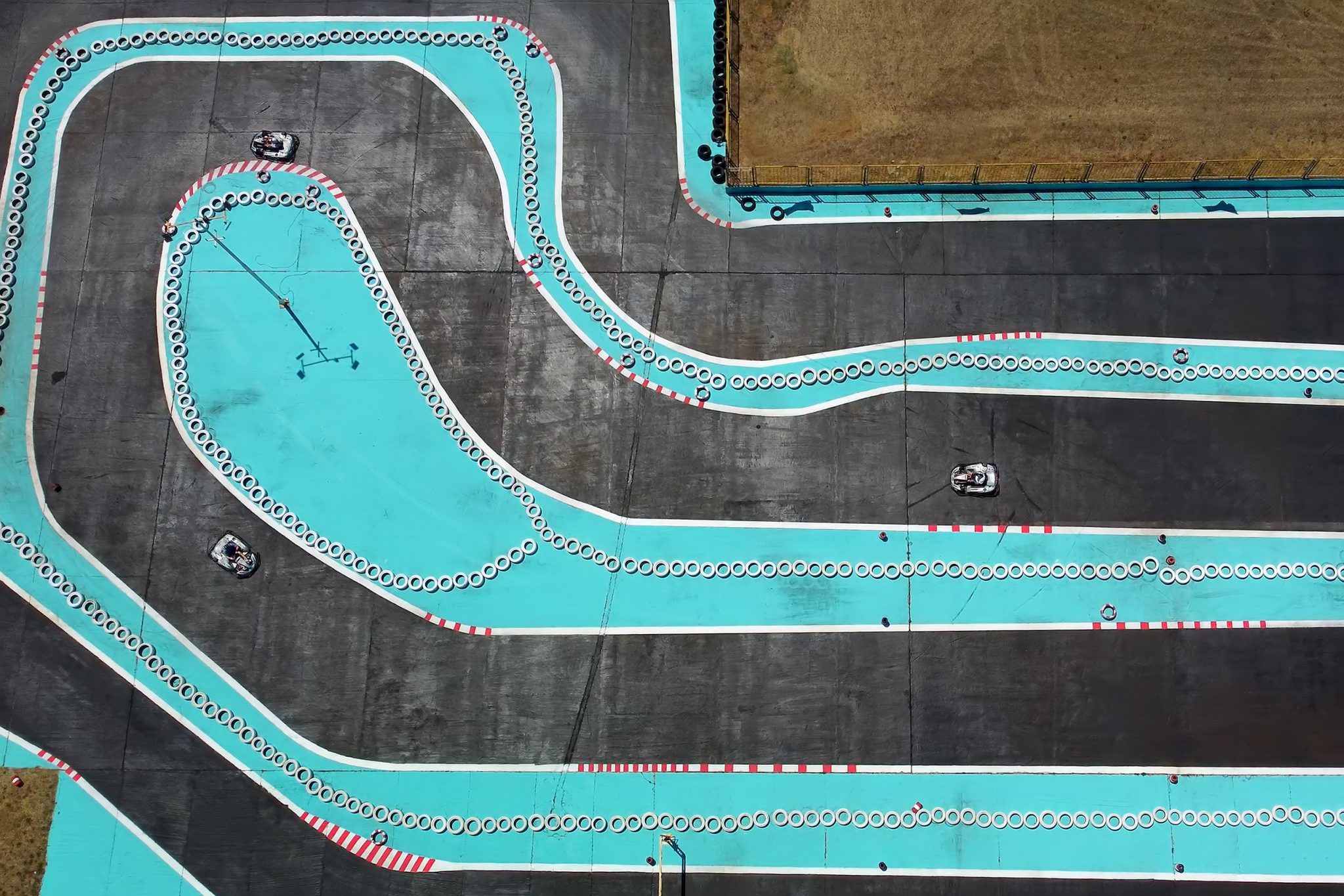 Race track resurfacing project